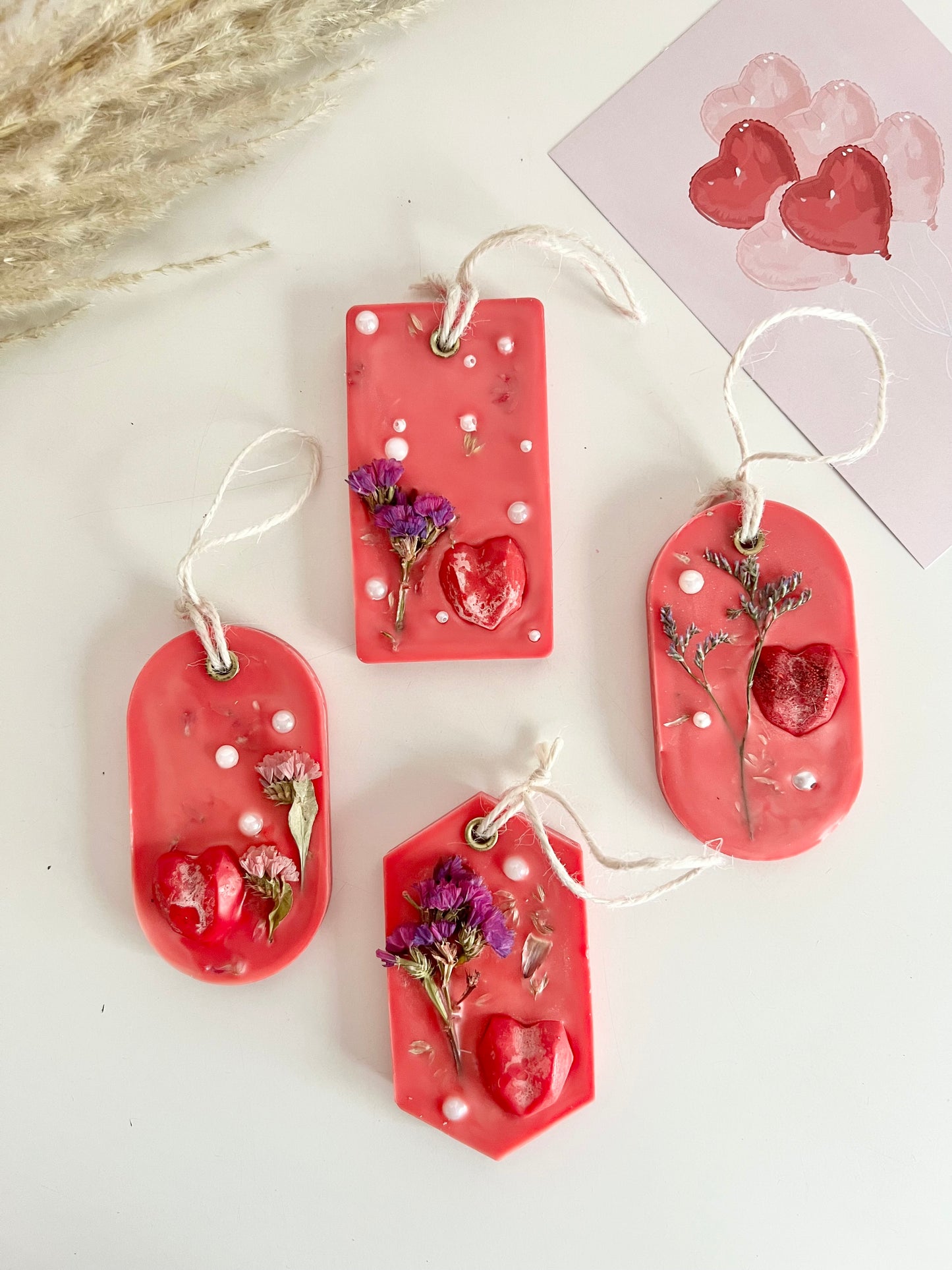 Hearts Scented Wax Bar