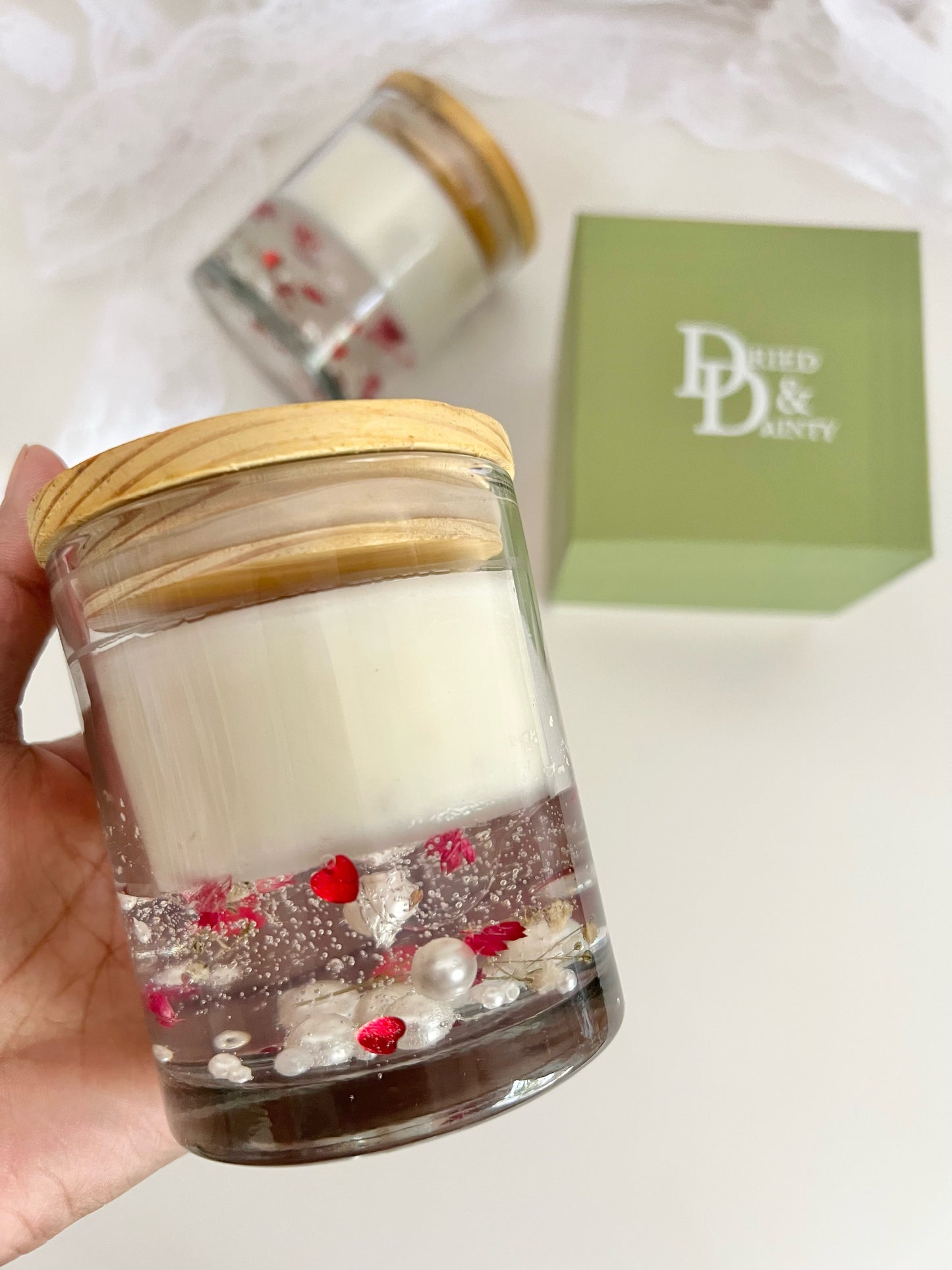Valentine’s Jar Candle