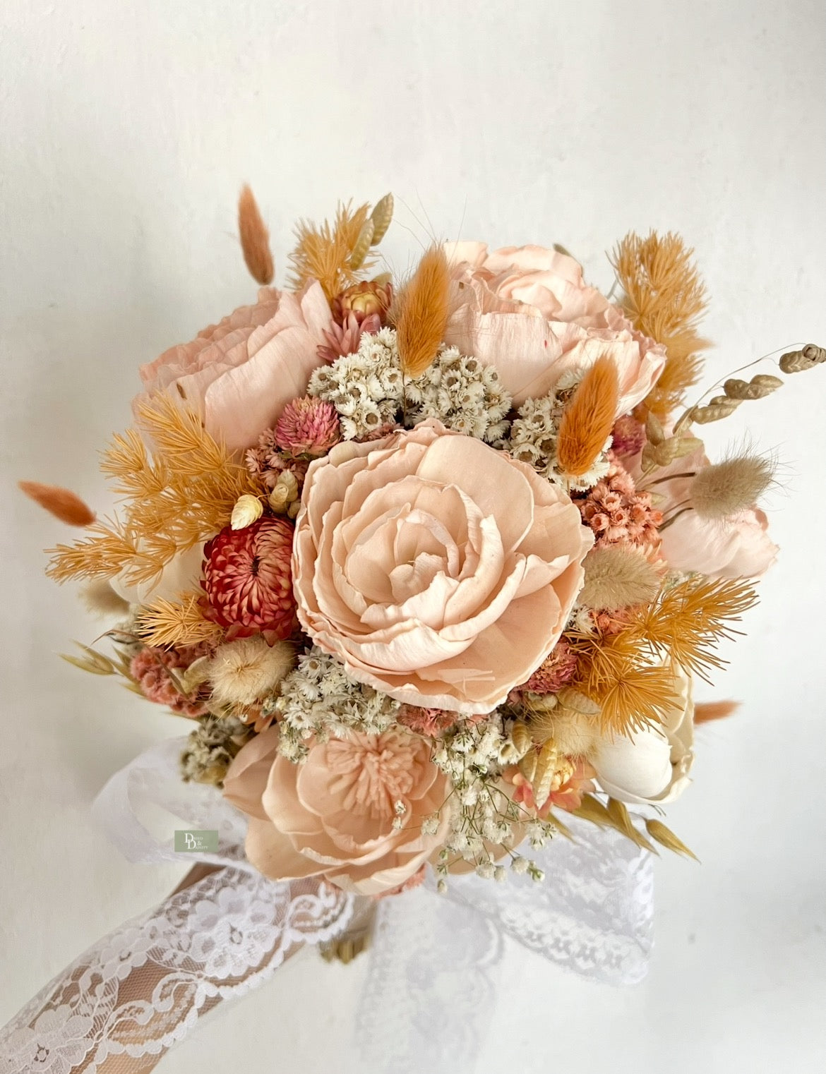 Peach Blossom Bridal Bouquet