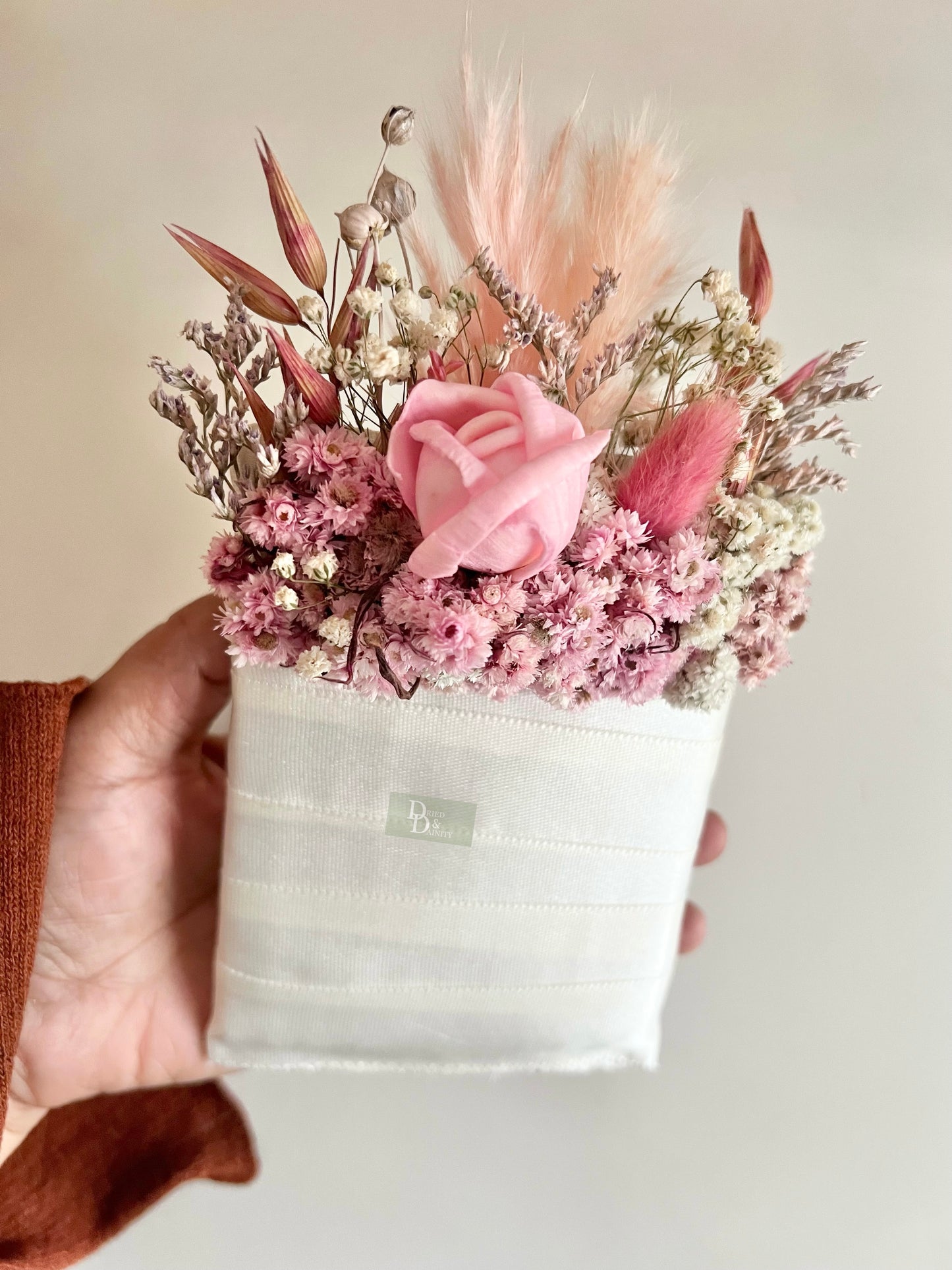 Pink Pocket Boutonniere