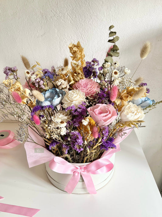 LUXE DRIED FLORAL BOX/ASSORTED DRIED FLOWER BOX