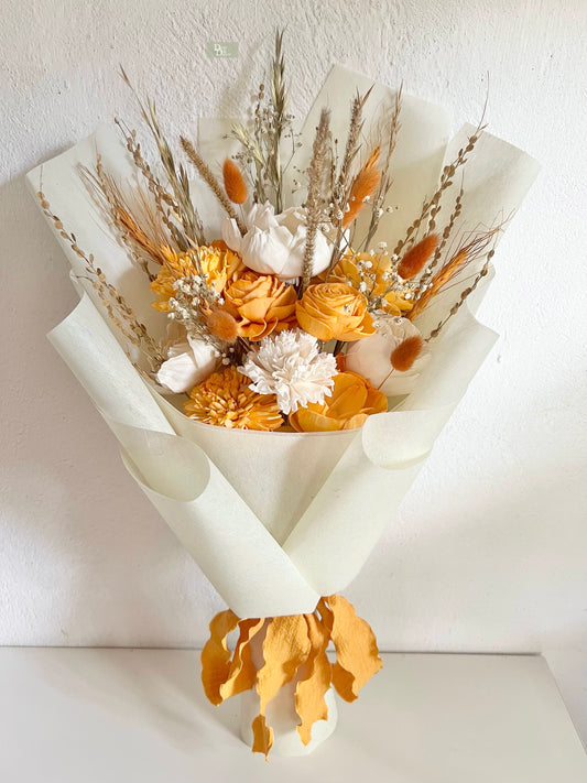Terracotta Bloom Bouquet | Real dried bouquet