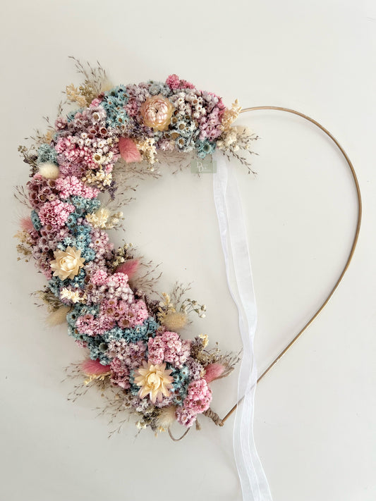 PASTEL HEART WREATH