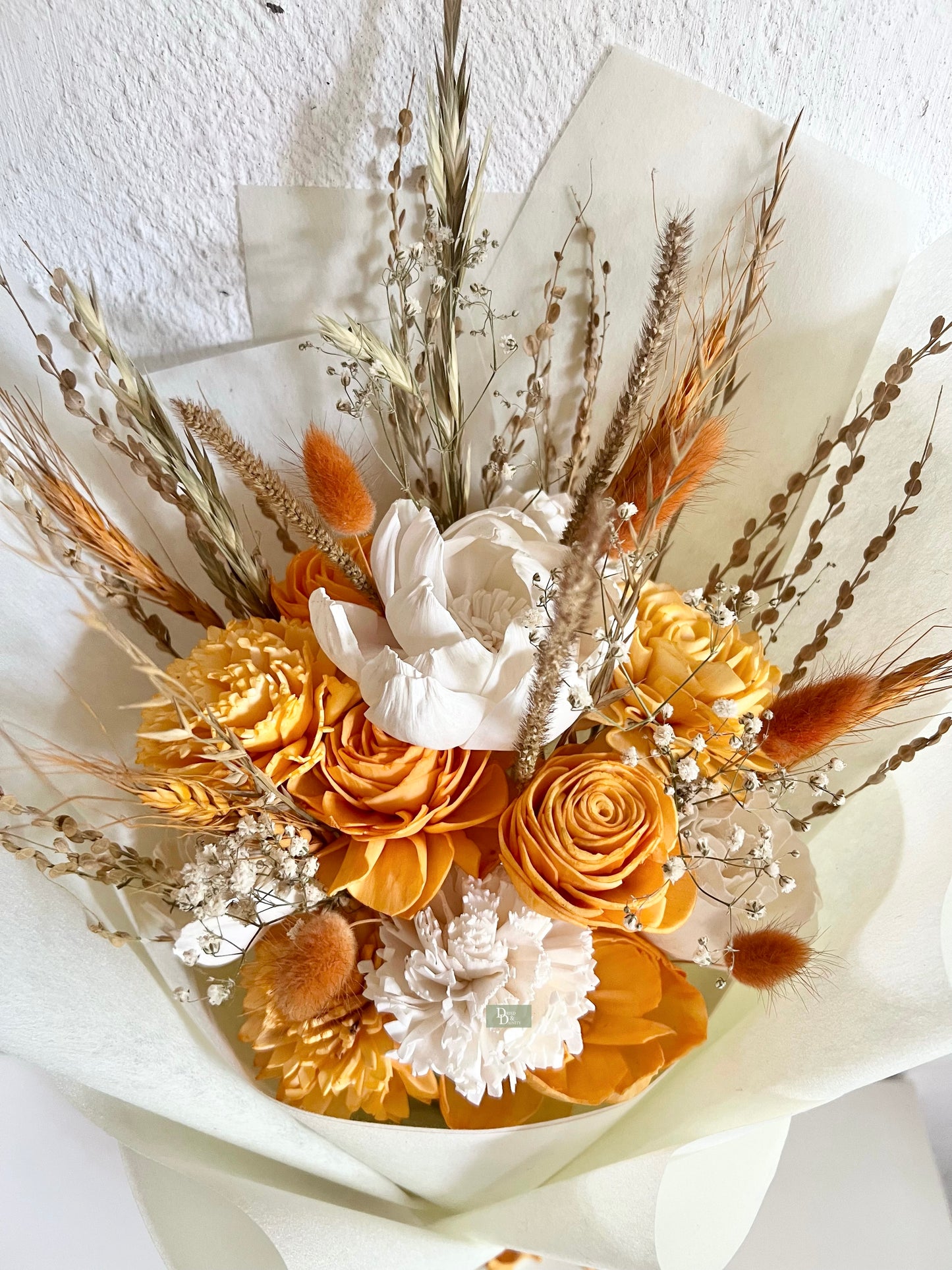 Terracotta Bloom Bouquet | Real dried bouquet