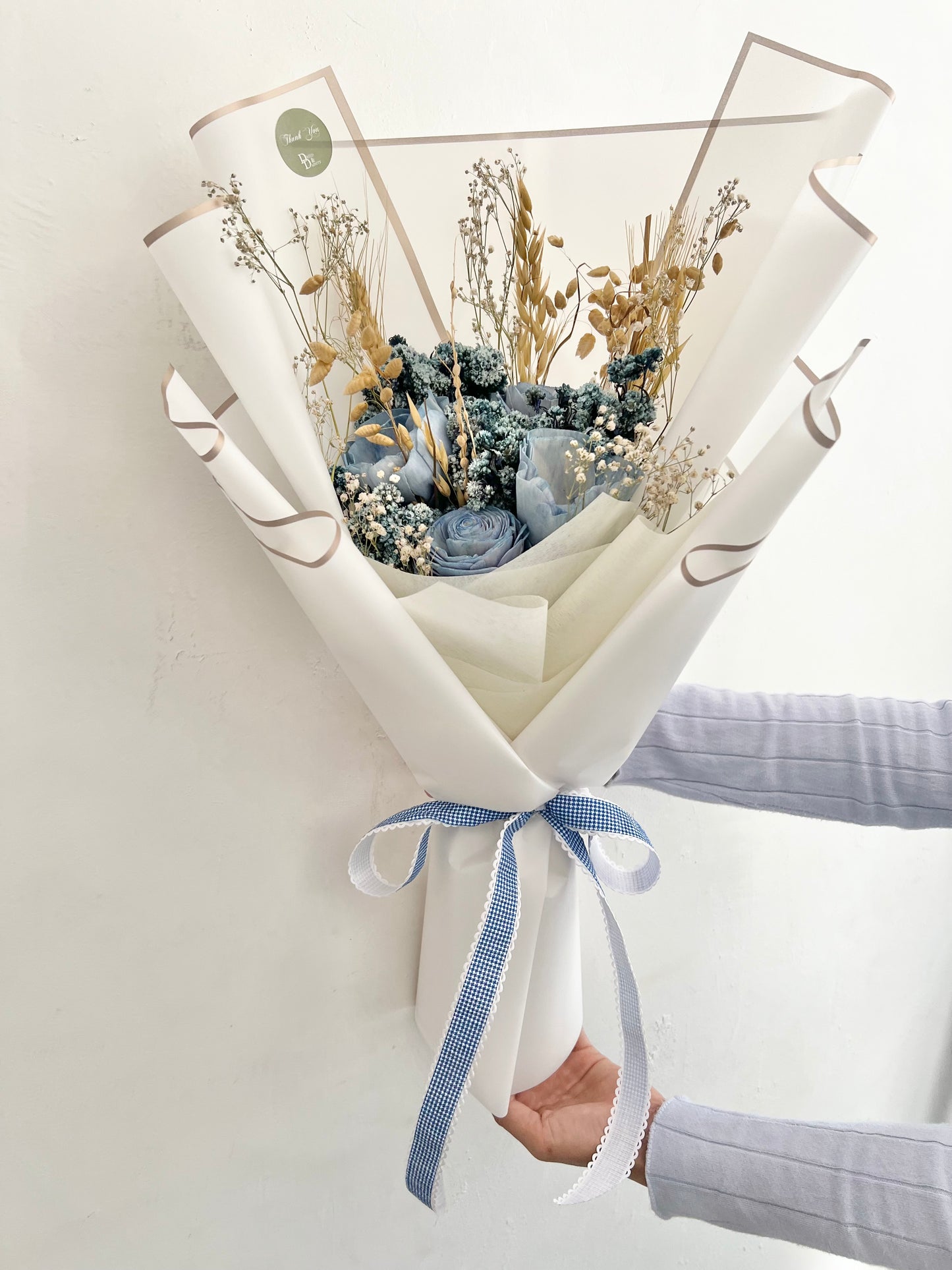 Pastel Blue bouquet | Dried Bouquet
