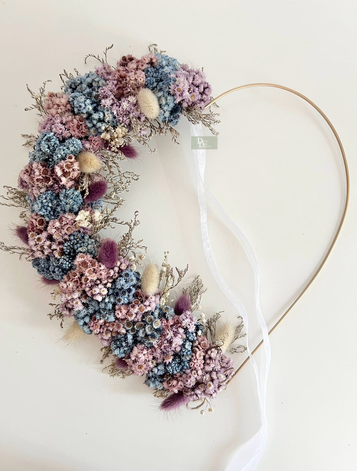 FLORAL HEART WREATH