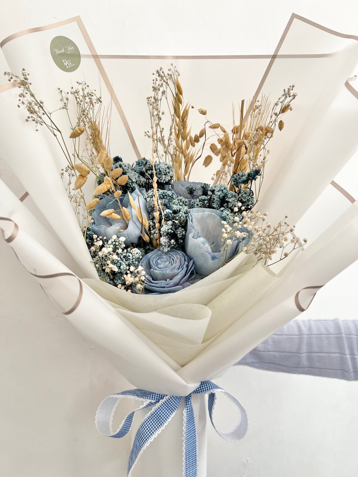 Pastel Blue bouquet | Dried Bouquet