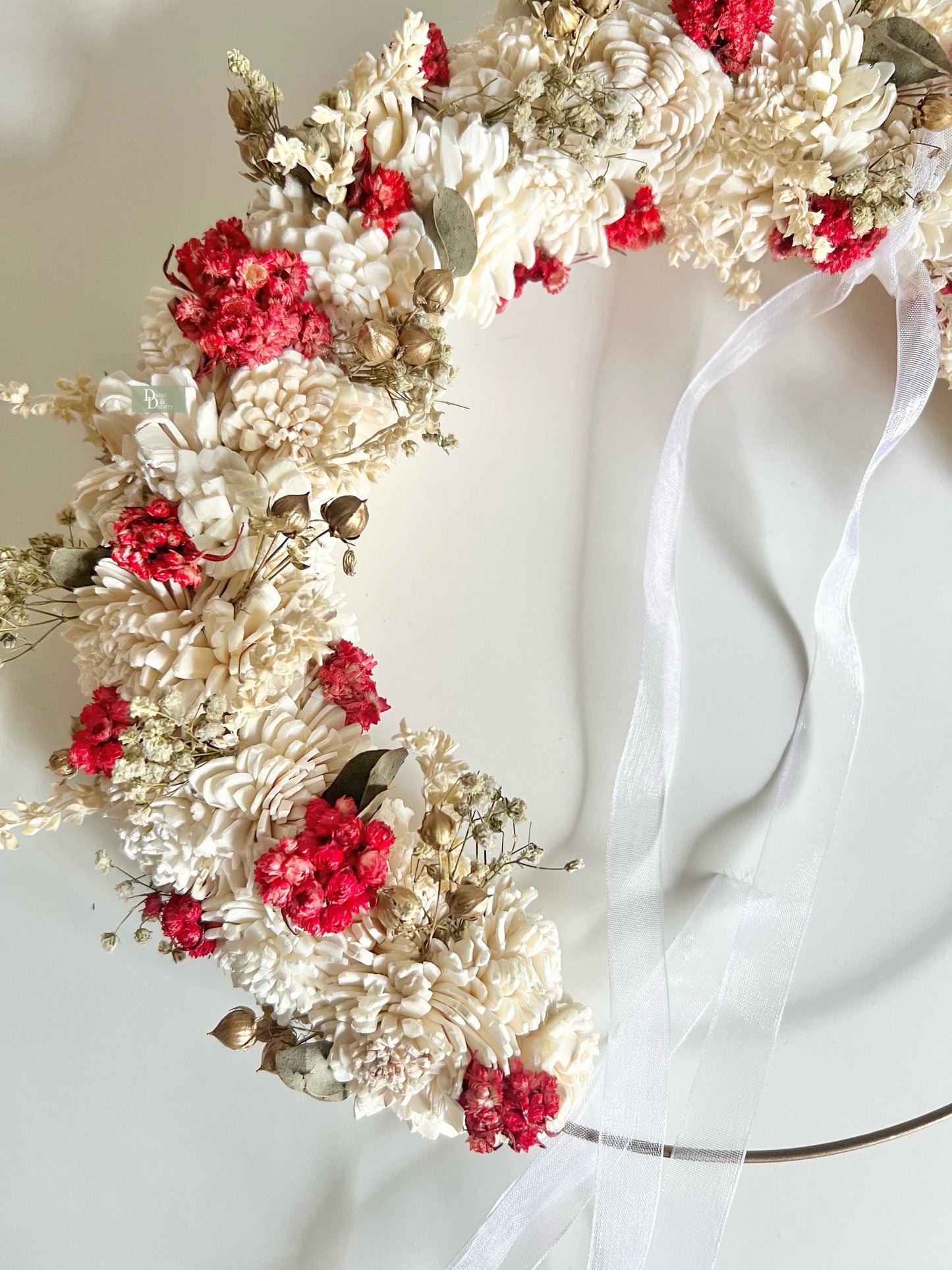 Red/white Wreath