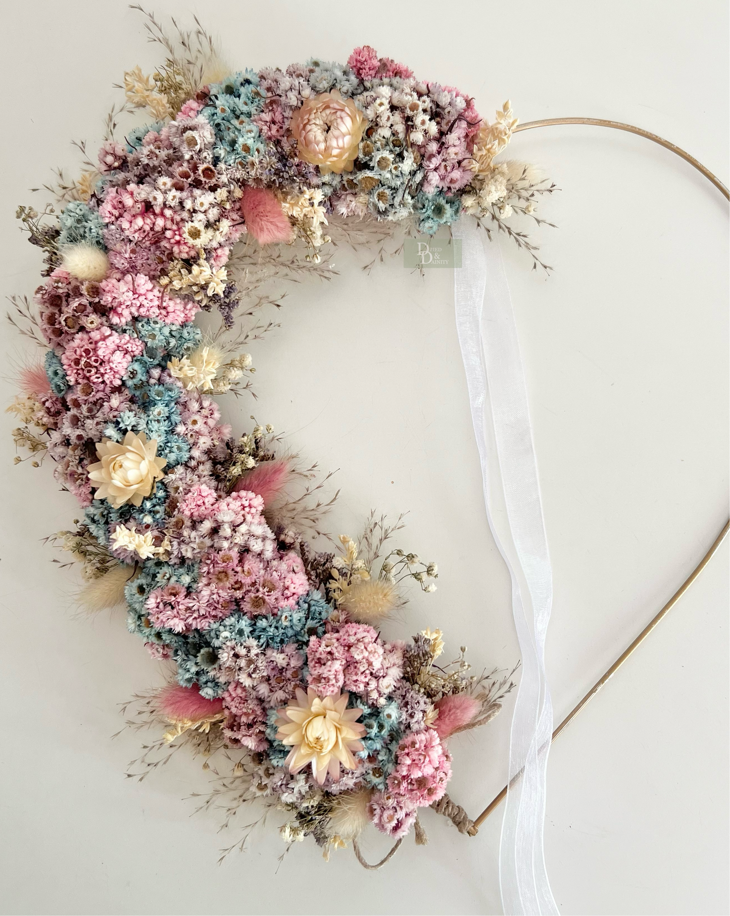 PASTEL HEART WREATH