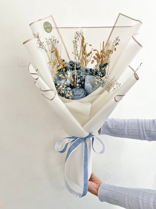 Pastel Blue bouquet | Dried Bouquet
