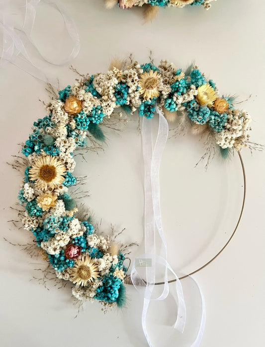 Turquoise Blue Wreath