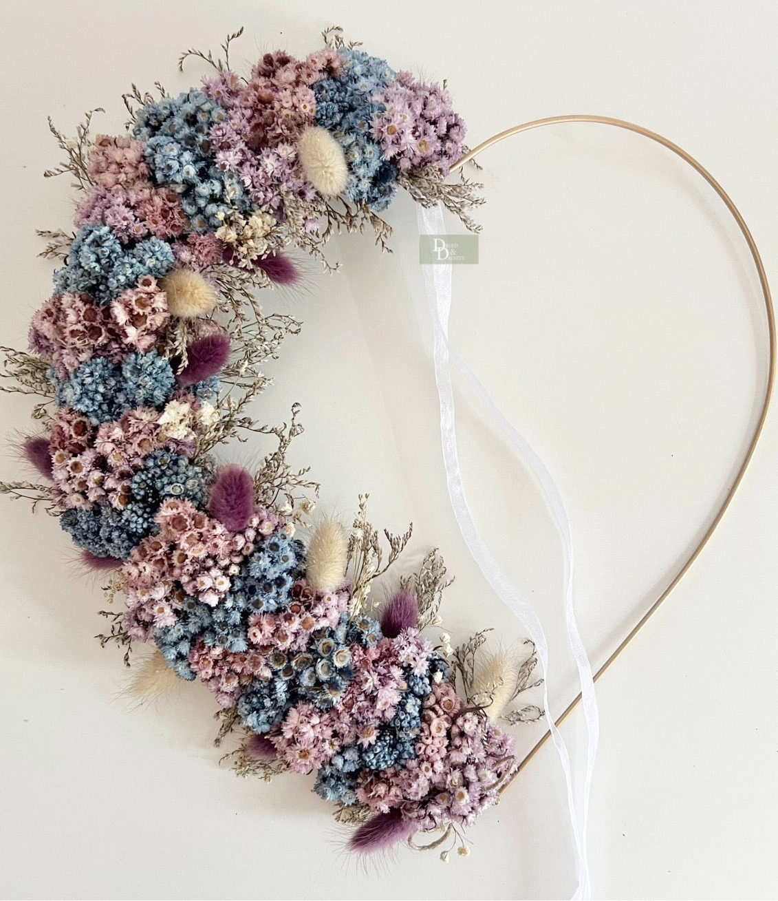 FLORAL HEART WREATH