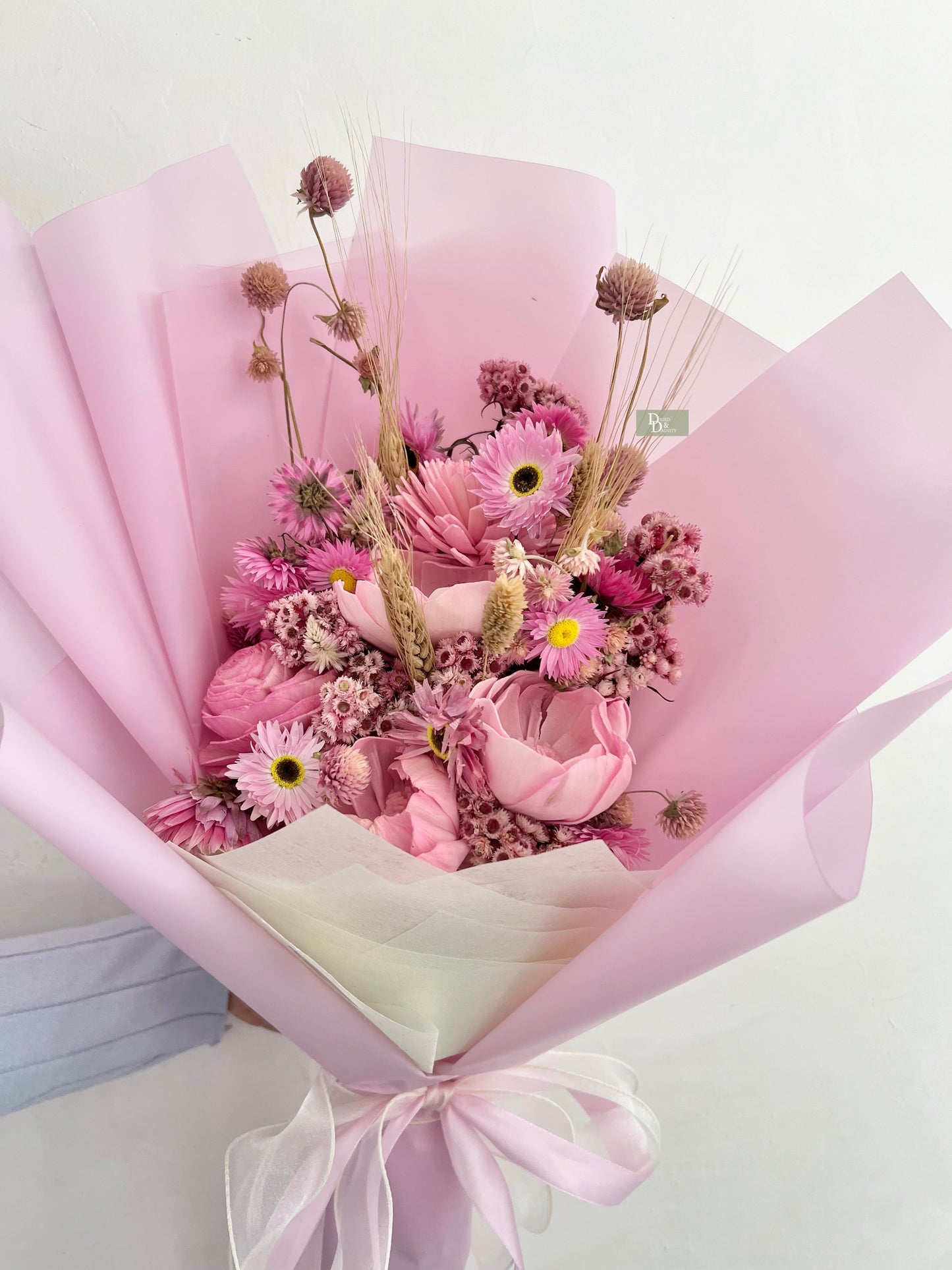 Blush Bloom Bouquet | REAL DRIED BOUQUET