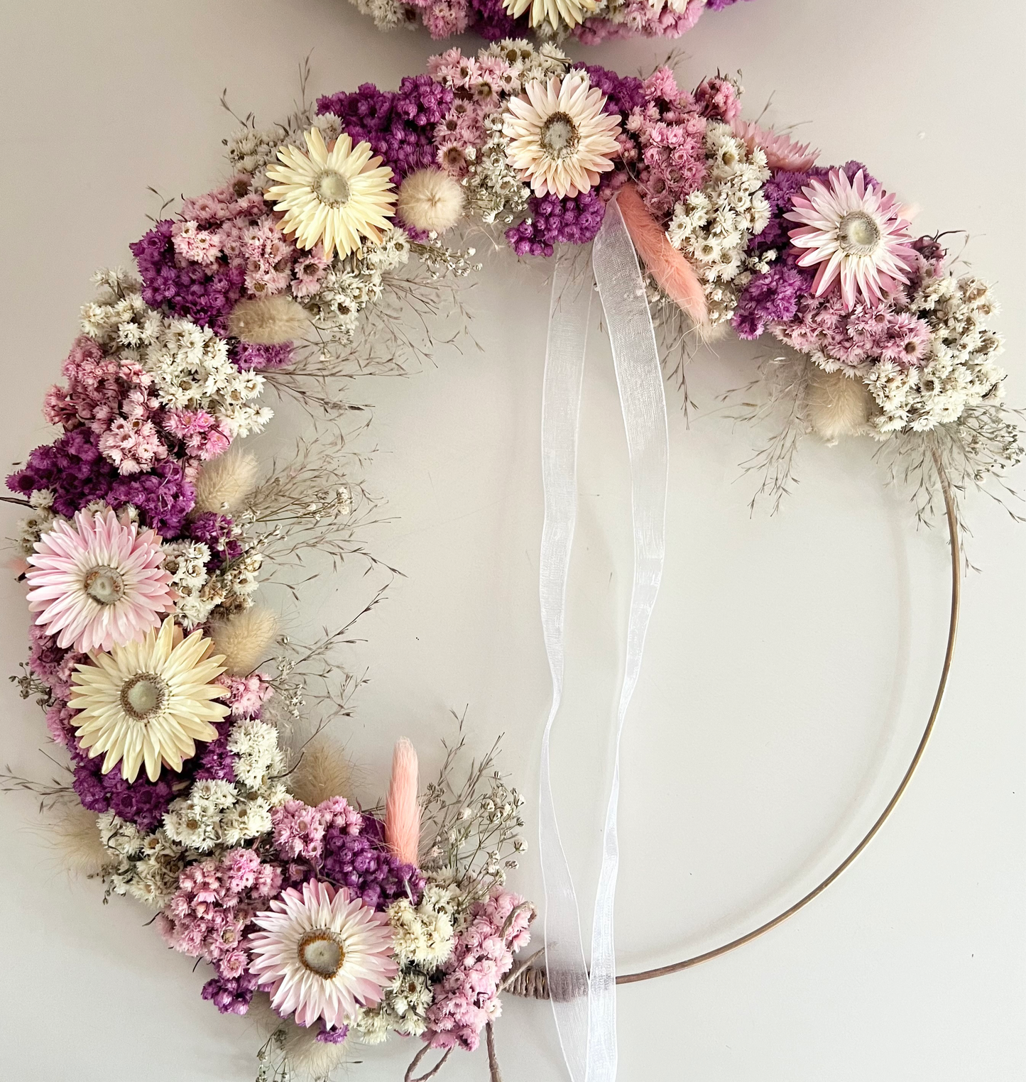 PURPLE WINE WREATH