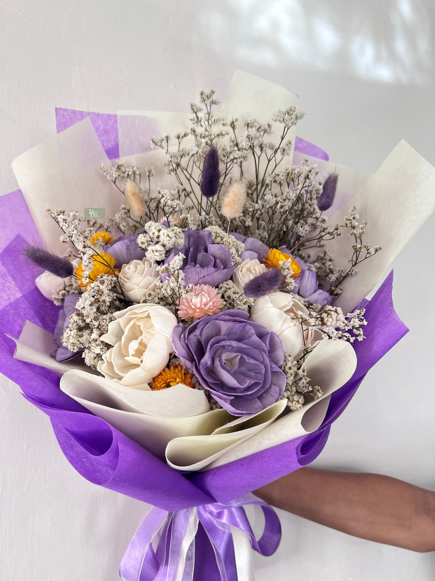 Lavender charm bouquet/Dried flower bouquet
