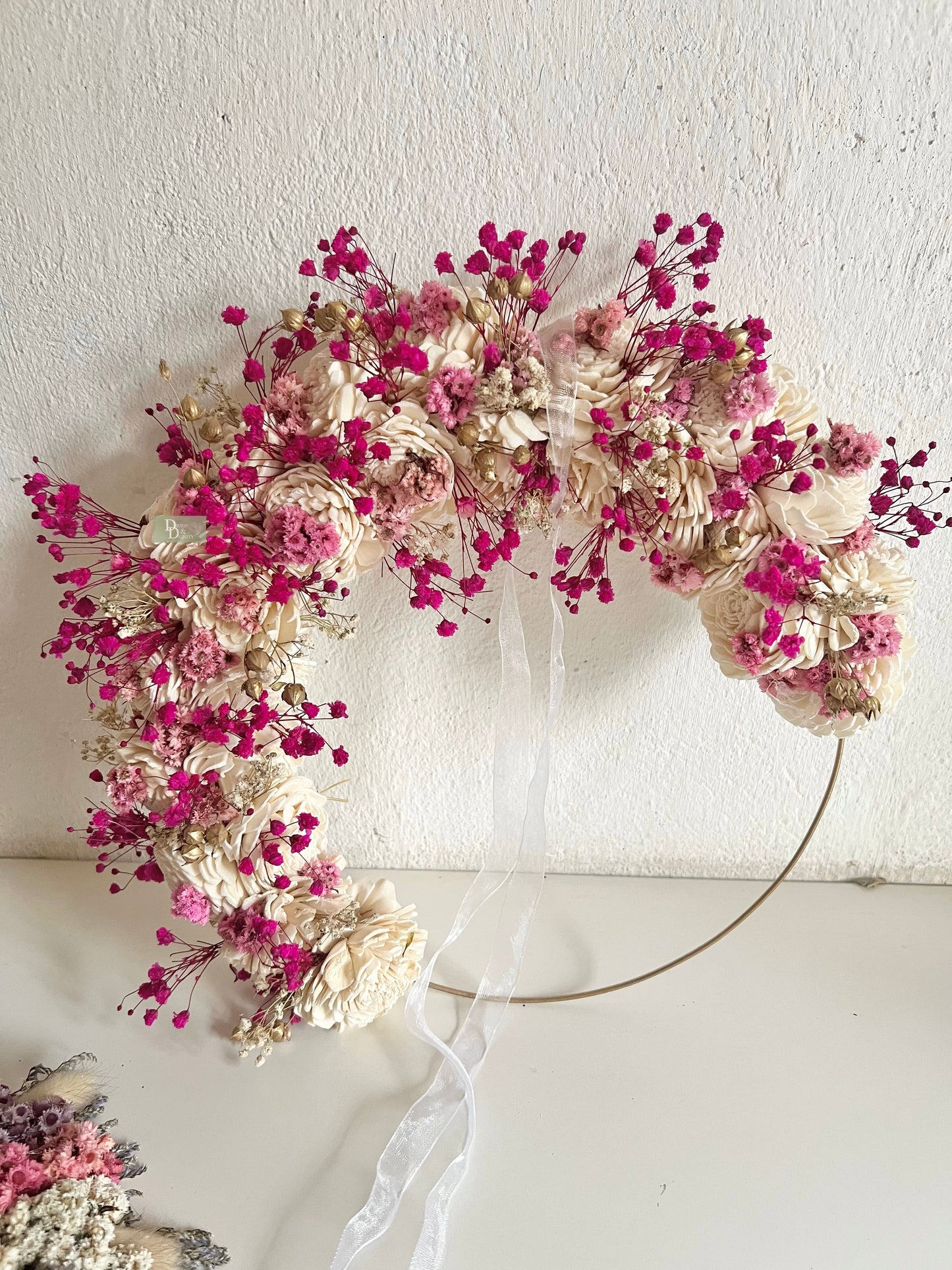 Everlasting Pink Wreath