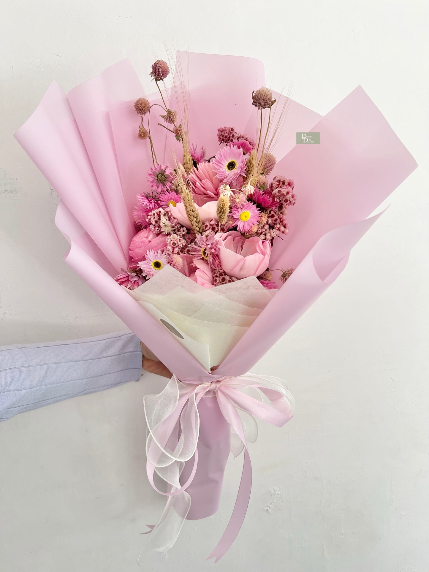 Blush Bloom Bouquet | REAL DRIED BOUQUET