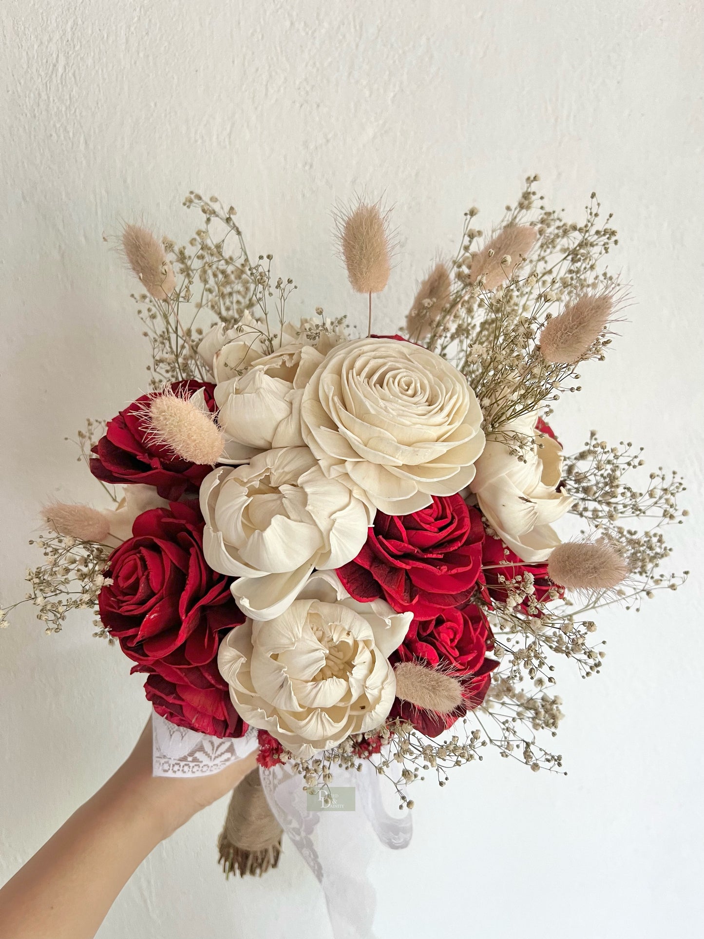 RED BRIDAL BOUQUET