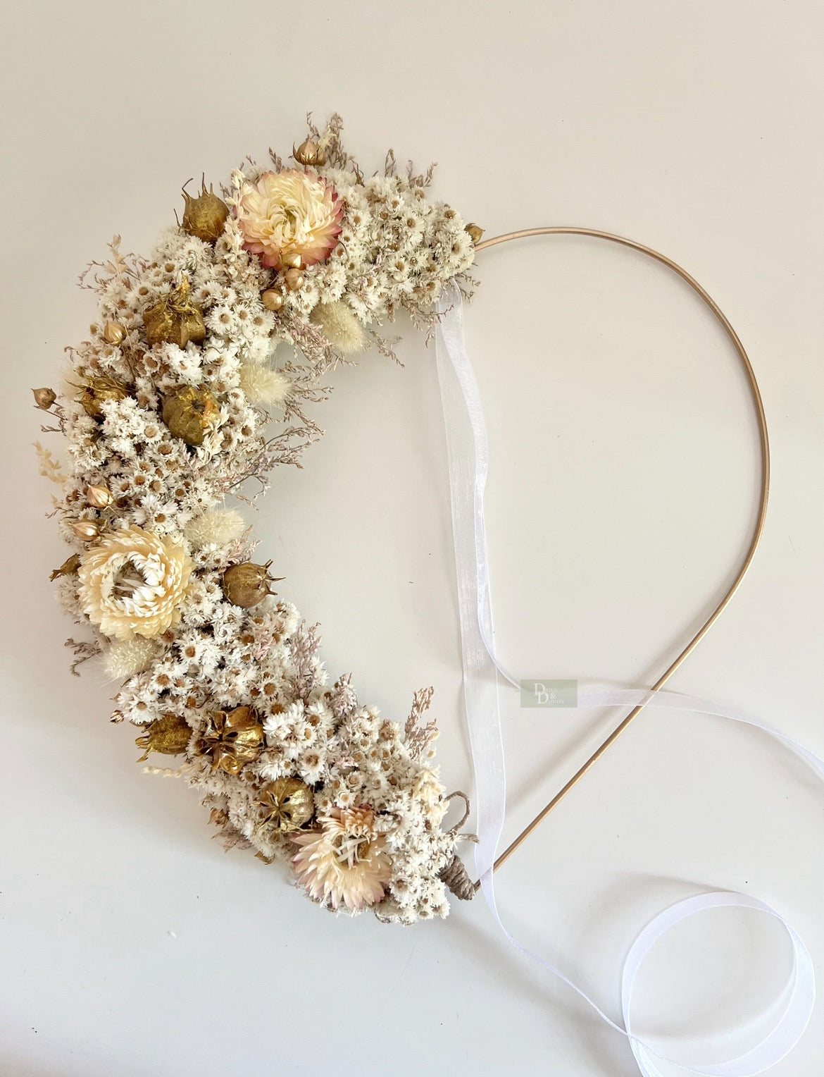 FLORAL HEART WREATH